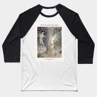 William Blake - The Temptation and Fall of Eve Baseball T-Shirt